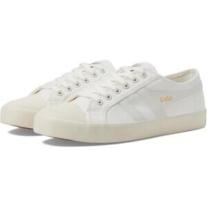 Gola Womens Coaster Sneakers US 9 EU 40 Off White Canvas Low Top NWOB